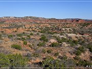 Caprock Canyon SP - entlang der Parkstrasse