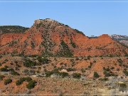 Caprock Canyon SP - entlang der Parkstrasse