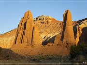 Upper Cathedral Valley - Sunset