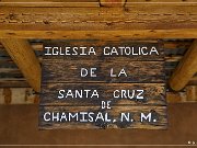 Iglesia de Catolica de la Santa Cruz, Chamisal