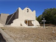 San Lorenzo de Picurís Church, Picurís Pueblo, erbaut 1769, Rstaurierungsbeginn ca. 1988