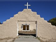 San Lorenzo de Picurís Church, Picurís Pueblo, erbaut 1769, Rstaurierungsbeginn ca. 1988