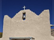 San Lorenzo de Picurís Church, Picurís Pueblo, erbaut 1769, Rstaurierungsbeginn ca. 1988