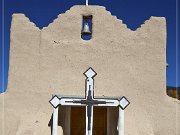 San Lorenzo de Picurís Church, Picurís Pueblo, erbaut 1769, Rstaurierungsbeginn ca. 1988