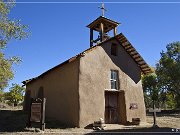 La Santa Cruz Catholic Church, Ojo Caliente, erbaut nach 1793, 1991 restauriert