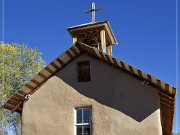 La Santa Cruz Catholic Church, Ojo Caliente, erbaut nach 1793, 1991 restauriert