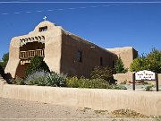 Santo Tomas el Apostol Church, Abiquiu, erbaut 1720