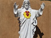 Santo Tomas el Apostol Church, Abiquiu, erbaut 1720
