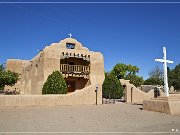 Santo Tomas el Apostol Church, Abiquiu, erbaut 1720