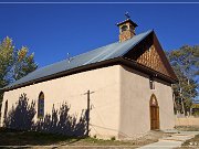 Nuestra Senora de Dolores, Arroyo Hondo, erbaut in den frühen 1830er Jahren