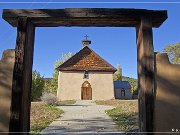 Nuestra Senora de Dolores, Arroyo Hondo, erbaut in den frühen 1830er Jahren