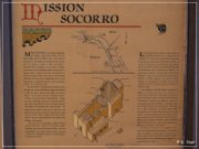 Misión de Nuestra Señora de la Limpia Concepción de los Piros de Socorro, gegründet 1682, heutige Mission von 1843