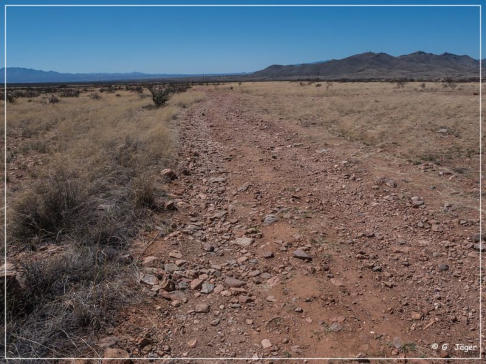 Road to Dragoon Springs Stage Station (Butterfield Station)